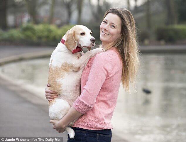 Selena en Gia bij het bevroren meer